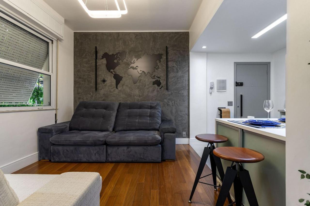 Apt Charmoso Completo Com Ar Condicionado No Leblon Рио-де-Жанейро Экстерьер фото